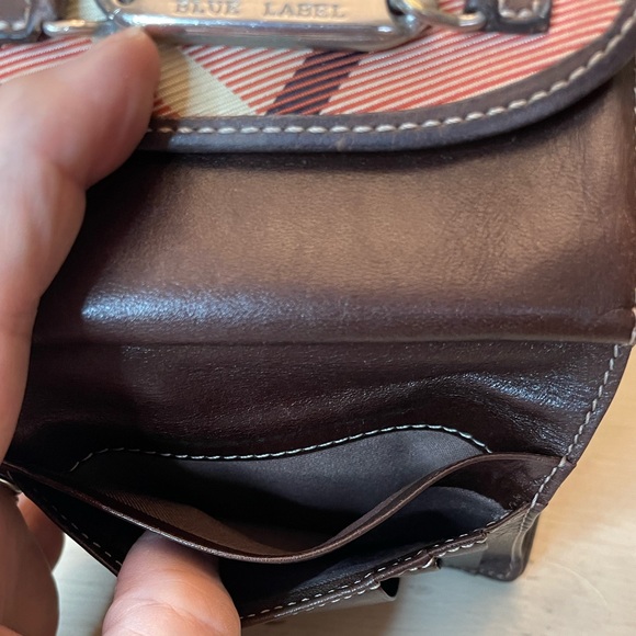 Burberry *Blue Label* compact trifold wallet - Picture 10 of 13